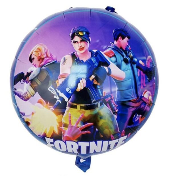 Globo Esfera fortnite (pack x 5)